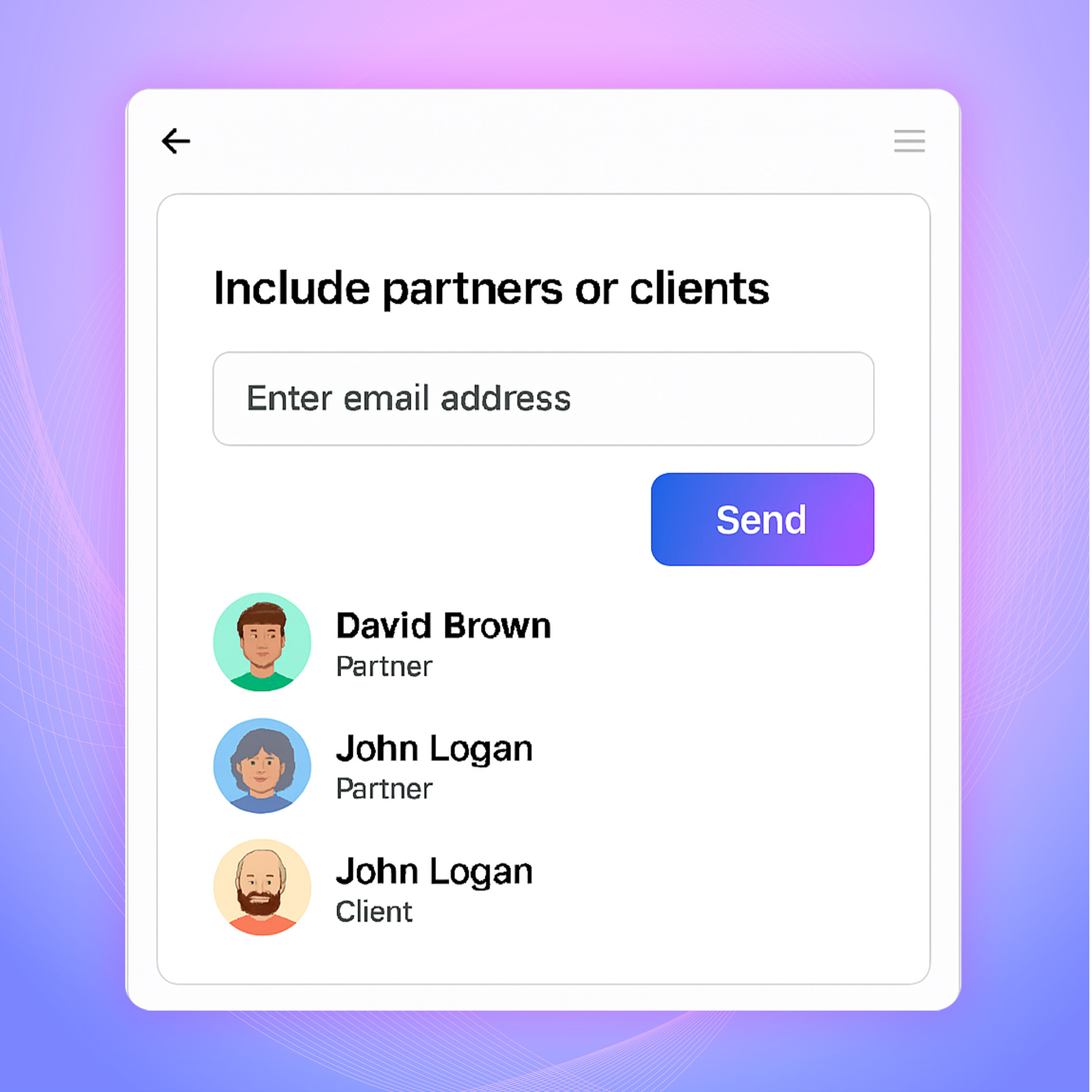 Include partners or clients for review and feedback